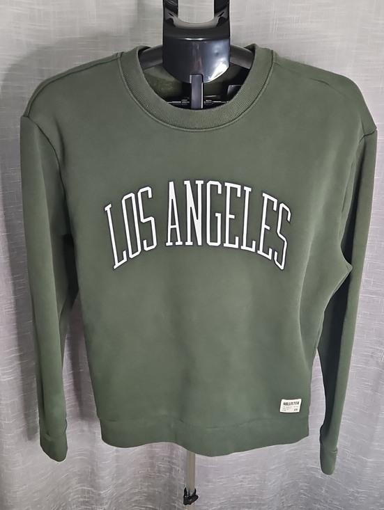 Hollister Tops - Hollister Olive Green "Los Angeles" Crewneck Sweatshirt